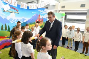 Na zdjęciu dzieci w&nbsp;czasie zajęć.