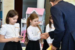 Na zdjęciu dzieci w&nbsp;czasie zajęć.