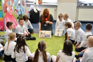 Na zdjęciu dzieci w&nbsp;czasie zajęć.