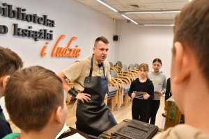 Na zdjęciu dzieci w&nbsp;czasie zajęć
