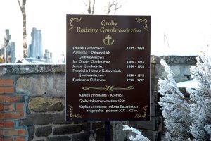 Przybysławice - miejsce spoczynku bliskich z&nbsp;rodzinnego kręgu Witolda Gombrowicza