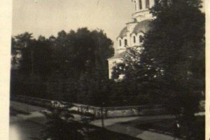 cerkiew, zdjęcie w sepii