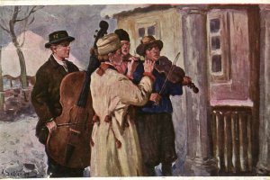 pocztówka bożonarodzeniowa