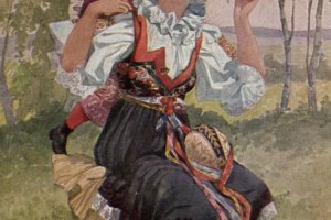 kobieta bawiąca się z dzieckiem